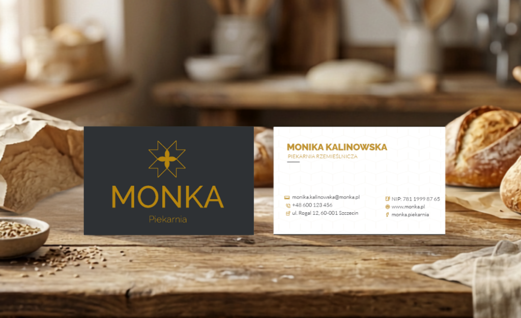 MONKA — branding piekarni rzemieślniczej MONKA- piekarnia rzemieślnicza