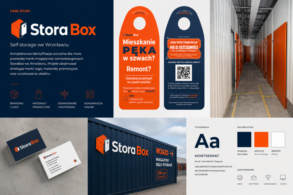brand StoraBox, projekt Zacznij od Projektu Zobacz moje portfolio projektanta stron internetowych i branding. Sprawdź wybrane projekty stron www, identyfikacji wizualnej oraz materiałów do druku.